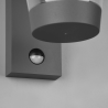 TRIO CAVADO outdoor wall lamp E27 with motion sensor