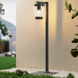 TRIO CAVADO lampa ogrodowa stojąca 100cm E27 antracyt
