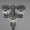 TRIO CAVADO lampa ogrodowa stojąca 220cm 3xE27 antracyt