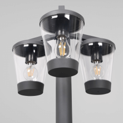 TRIO CAVADO standing garden lamp 220cm 3xE27 anthracite