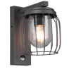 TRIO TUELA outdoor wall lamp E27 with motion sensor
