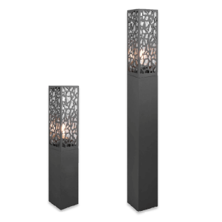 TRIO COOPER standing garden lamp 60/100cm E27 anthracite