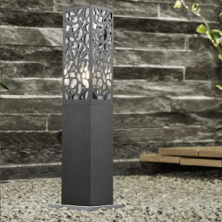 TRIO COOPER lampa ogrodowa stojąca 60/100cm E27 antracyt