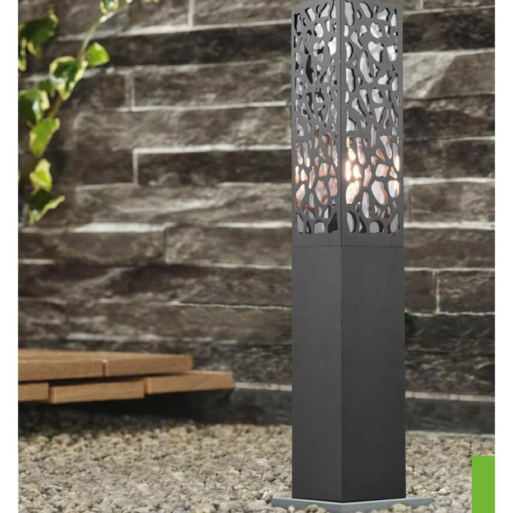 TRIO COOPER standing garden lamp 60/100cm E27 anthracite