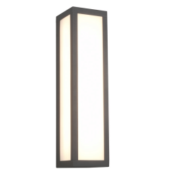 TRIO FUERTE kinkiet zewnętrzny LED 10,5W IP54 antracyt