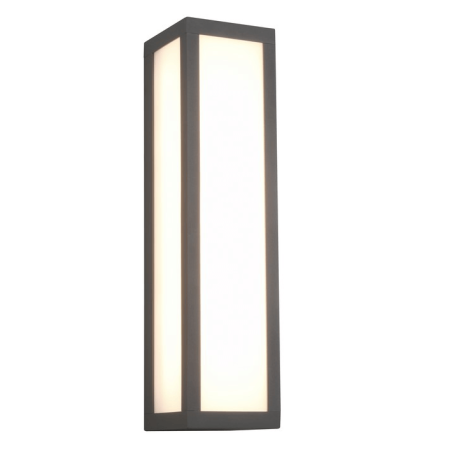 TRIO FUERTE kinkiet zewnętrzny LED 10,5W IP54 antracyt