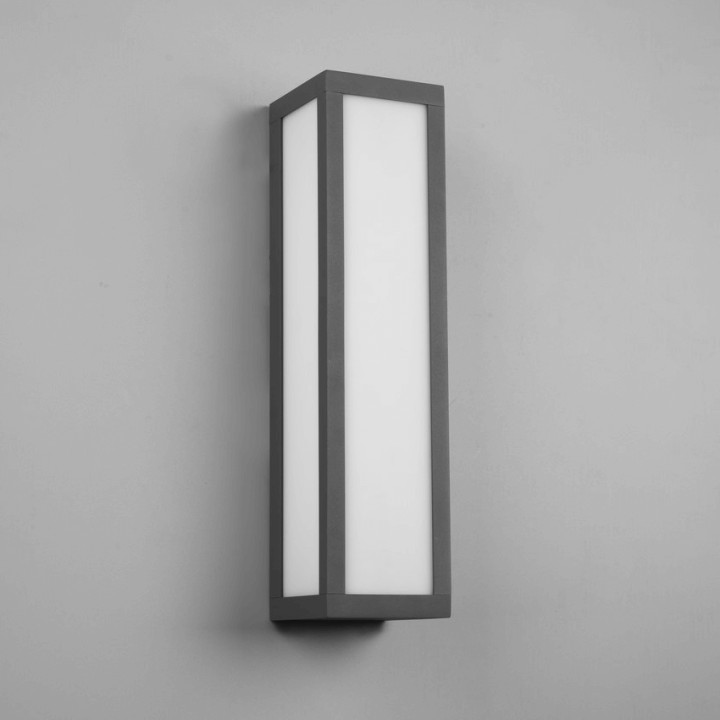 TRIO FUERTE outdoor LED wall lamp 10.5W IP54 anthracite