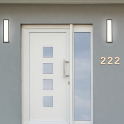 TRIO FUERTE outdoor LED wall lamp 10.5W IP54 anthracite