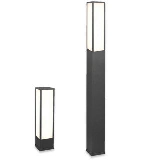 TRIO FUERTE LED garden standing lamp 60/150cm IP54