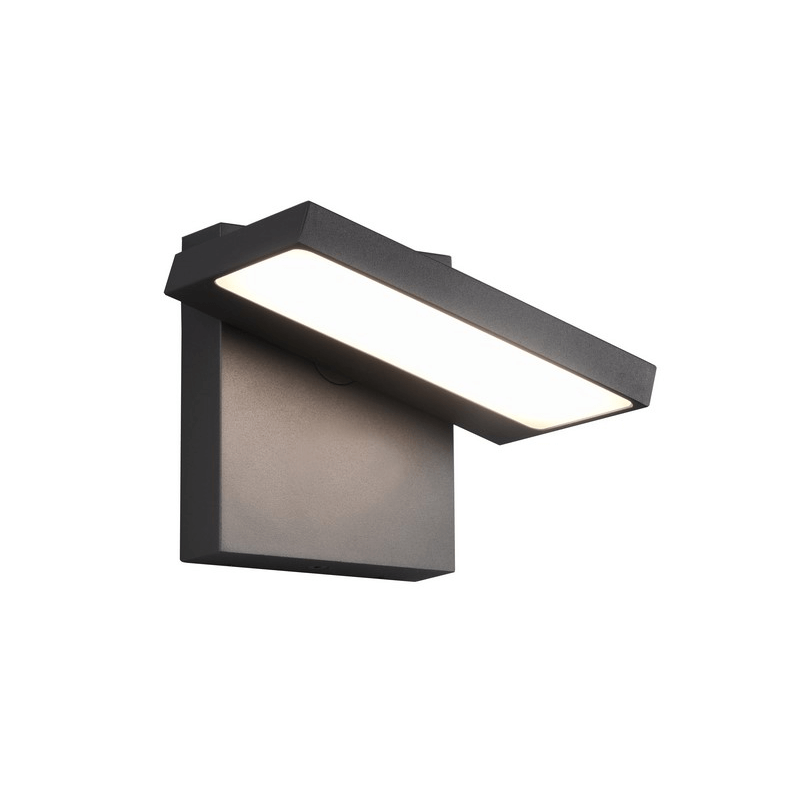 TRIO HORTON regulowany kinkiet zewnętrzny LED 8W antracyt