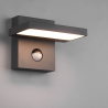 TRIO HORTON adjustable outdoor wall lamp with motion sensor