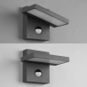 TRIO HORTON adjustable outdoor wall lamp with motion sensor