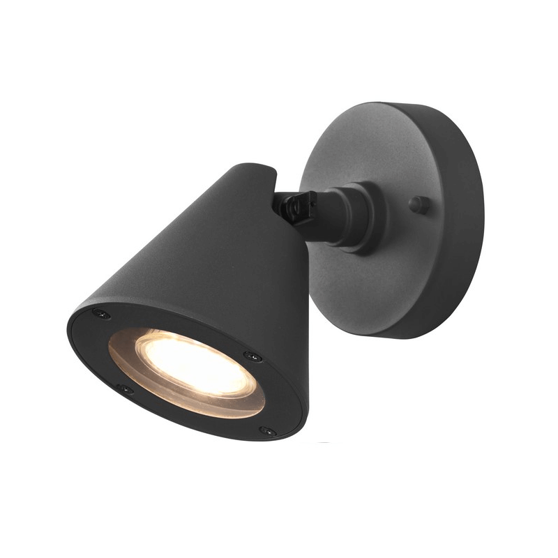 TRIO KAVERI outdoor wall lamp GU10 anthracite
