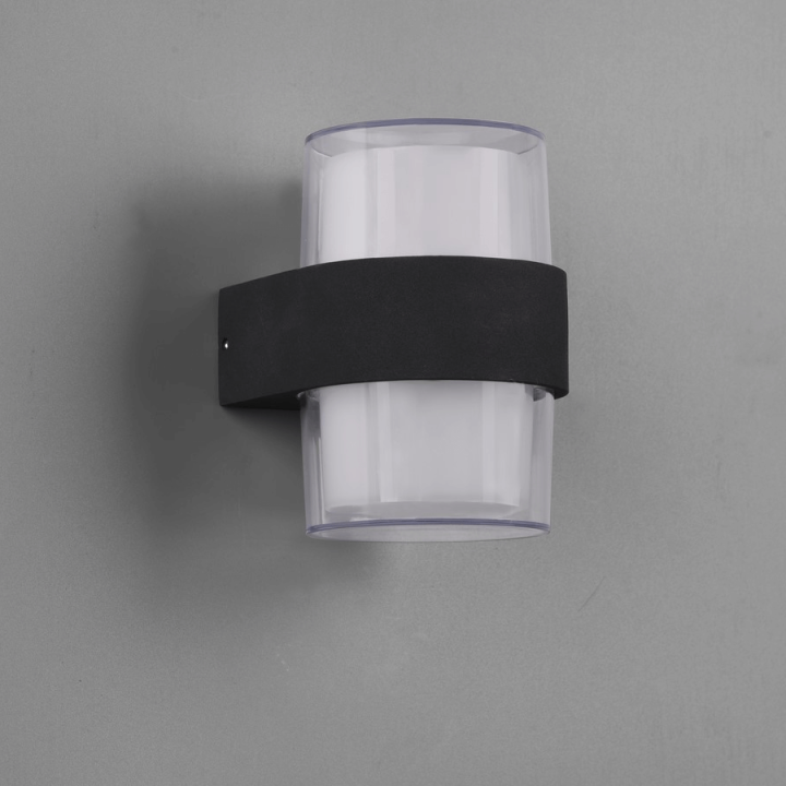 TRIO MOLINA okrągły kinkiet zewnętrzny LED 5W IP54