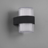 TRIO MOLINA round outdoor LED wall lamp 5W IP54