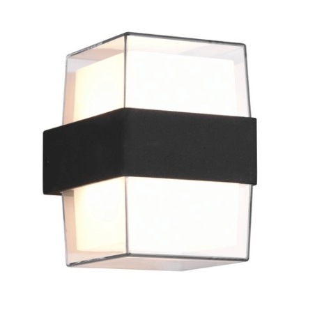TRIO MOLINA rectangular outdoor LED wall lamp IP54 TRIO MOLINA rectangular outdoor LED wall lamp IP54