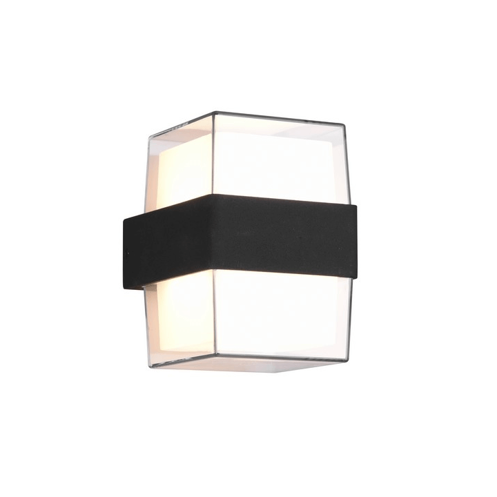 TRIO MOLINA rectangular outdoor LED wall lamp IP54