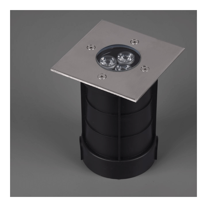 TRIO BELAJA square outdoor ground luminaire IP65 LED