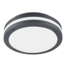 TRIO PIAVE outdoor LED ceiling lamp with motion sensor