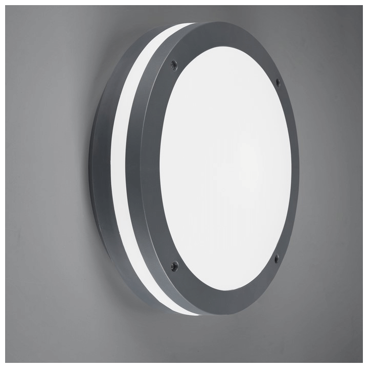 TRIO PIAVE outdoor LED ceiling lamp with motion sensor