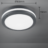 TRIO PIAVE zewnętrzna lampa sufitowa LED z czujnikiem ruchu