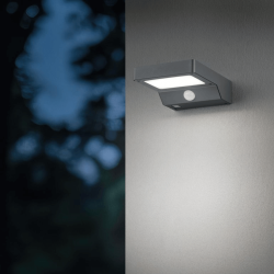 TRIO FOMOSA solar wall lamp with motion sensor IP44 anthracite