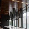 ADANI LONG ISLAND AD283 stożkowata lampa wisząca LED czarna