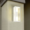 TRIO GARONNE outdoor wall lamp 2xE27 IP44 white, anthracite