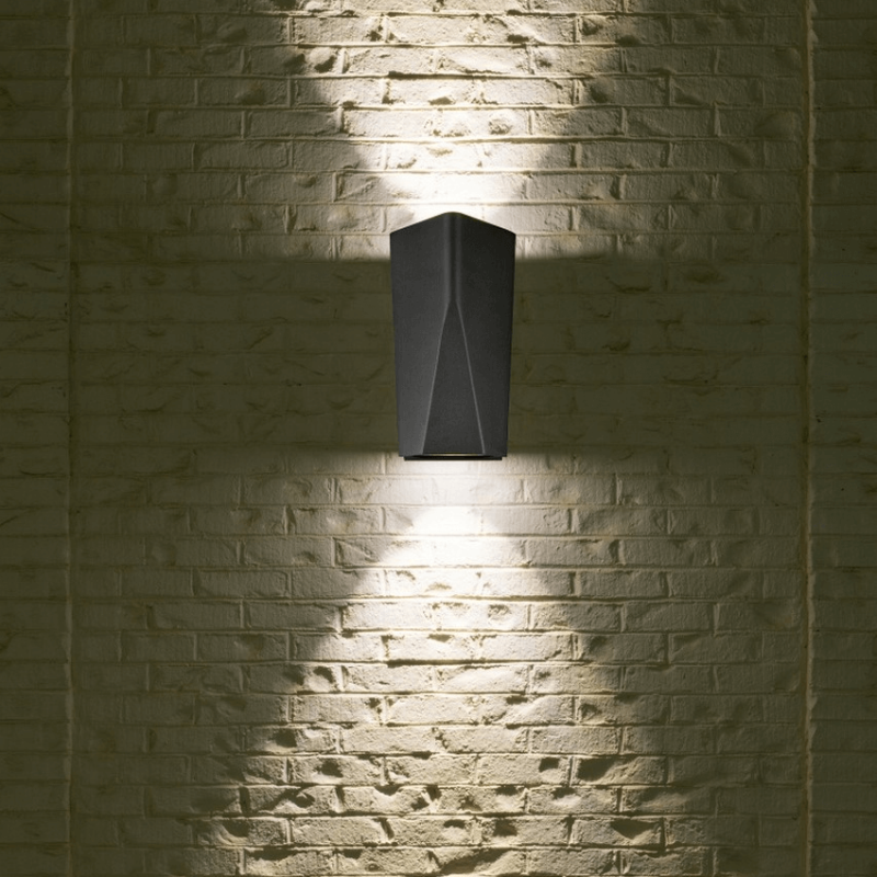 TRIO TAY outdoor LED wall lamp IP65, up/down lighting