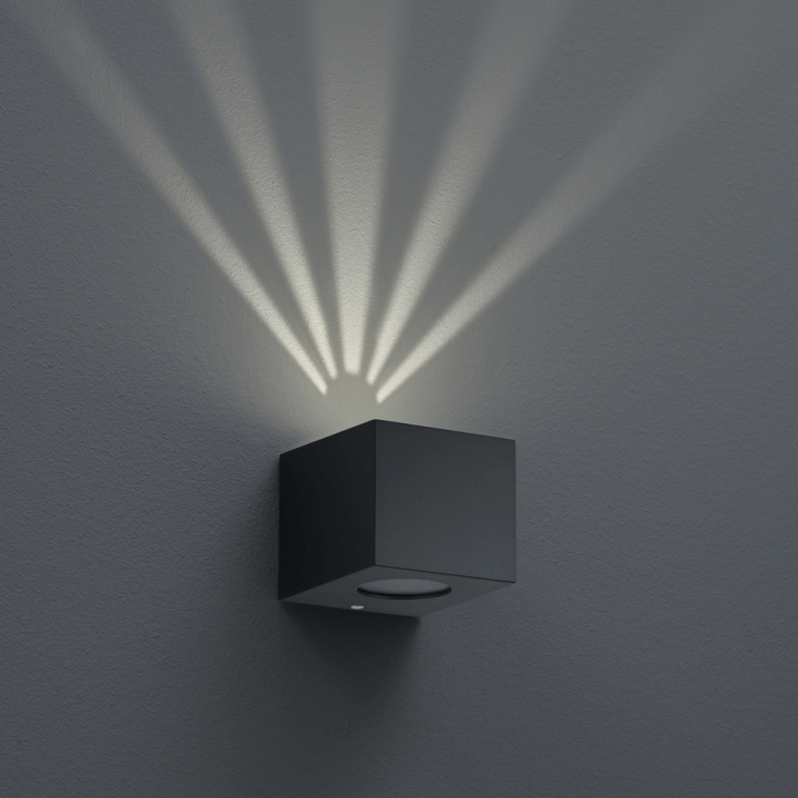 TRIO CORDOBA outdoor LED wall lamp, up/down lighting