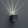 TRIO CORDOBA outdoor LED wall lamp, up/down lighting TRIO CORDOBA outdoor LED wall lamp, up/down lighting