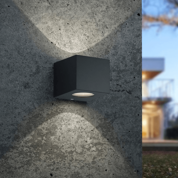 TRIO CORDOBA outdoor LED wall lamp, up/down lighting