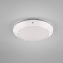 TRIO CAMARO zewnętrzna lampa sufitowa E27 biała, antracyt