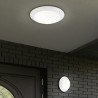 TRIO CAMARO zewnętrzna lampa sufitowa E27 biała, antracyt