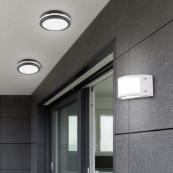 TRIO KENDAL zewnętrzna lampa sufitowa LED 12W IP54