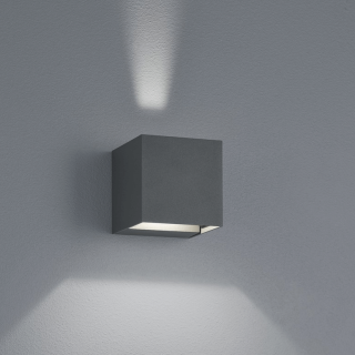 TRIO ADAJA outdoor LED wall lamp 2x3W IP54 up/down