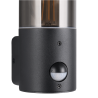 TRIO HOOSIC outdoor wall lamp E27 with motion sensor