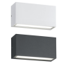 TRIO TRENT outdoor LED wall lamp, up/down, rectangle
