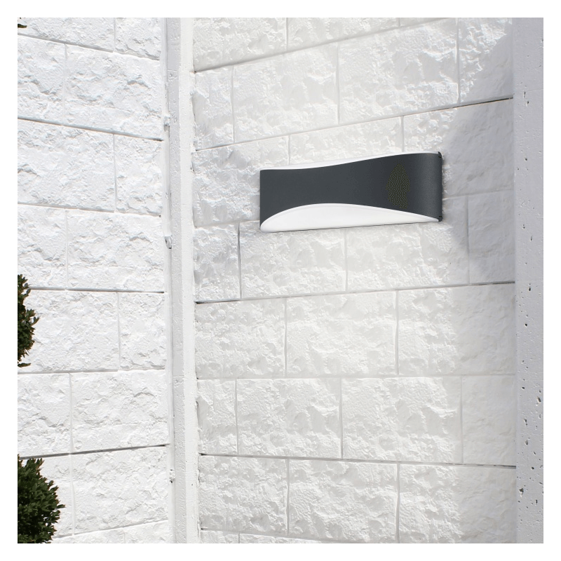 TRIO KONDA outdoor LED wall lamp 9W IP65, up/down lighting