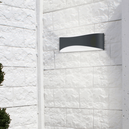 TRIO KONDA outdoor LED wall lamp 9W IP65, up/down lighting TRIO KONDA outdoor LED wall lamp 9W IP65, up/down lighting
