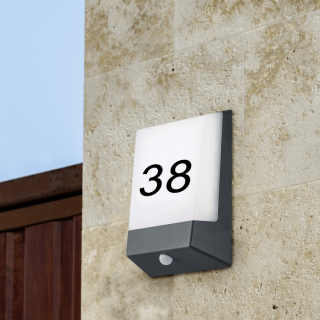 TRIO KASAI outdoor wall lamp with twilight sensor IP54