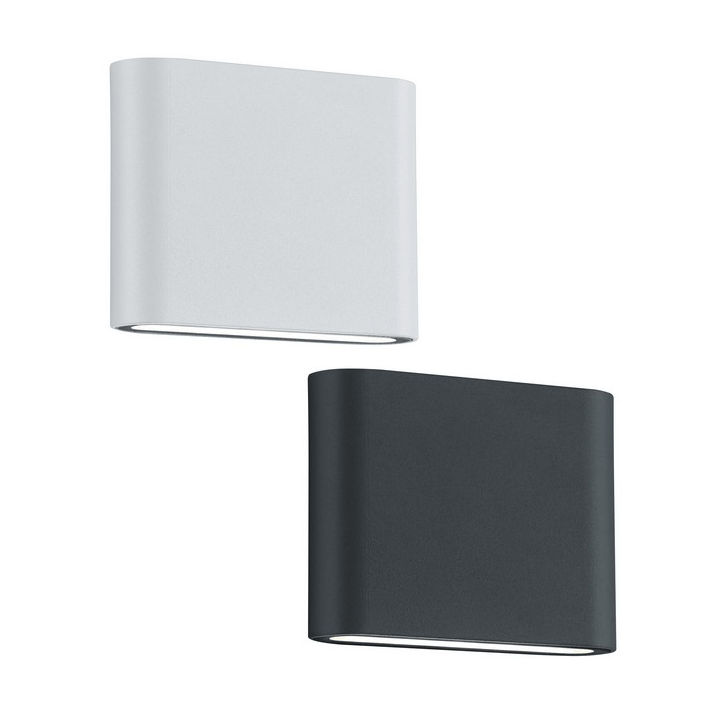 TRIO THAMES II outdoor LED wall lamp IP54 white, anthracite