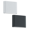 TRIO THAMES II kinkiet zewnętrzny LED IP54 biały, antracyt