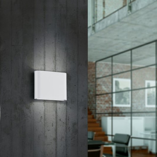 TRIO THAMES II kinkiet zewnętrzny LED IP54 biały, antracyt