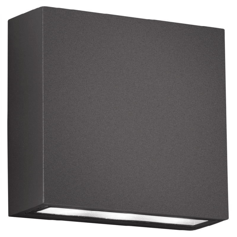 TRIO THAMES II square outdoor wall lamp IP54 up/down