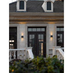 TRIO THAMES II square outdoor wall lamp IP54 up/down