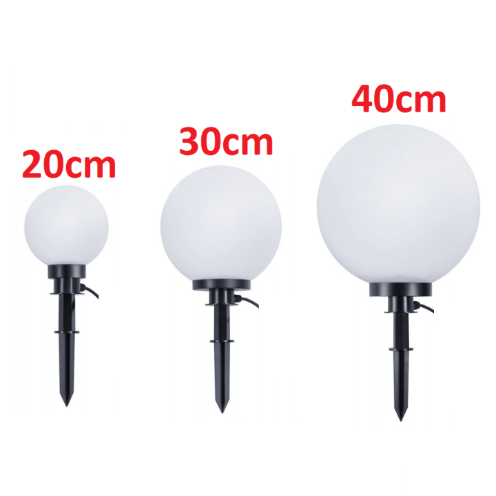 TRIO BOLO ground-mounted garden lamp ball 20/30/40cm IP44