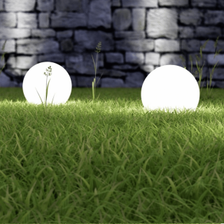 TRIO BOLO ground-mounted garden lamp ball 20/30/40cm IP44