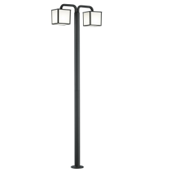 TRIO CUBANGO lampa ogrodowa stojąca 200cm 2xE27 antracyt