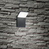 TRIO PEARL kinkiet zewnętrzny LED 8W IP54 antracyt